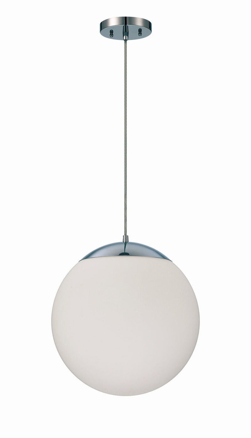 Gaze One Light Pendant in Chrome