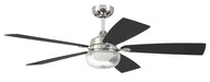Chandler 52" Ceiling Fan in Polished Nickel