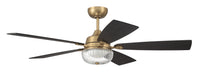 Chandler 52" Ceiling Fan in Satin Brass