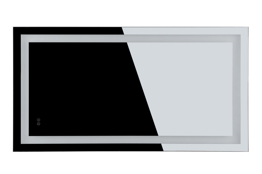 LED Lighted Mirror LED Mirror in White