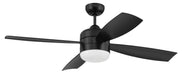 Sebastion 52" Ceiling Fan in Flat Black