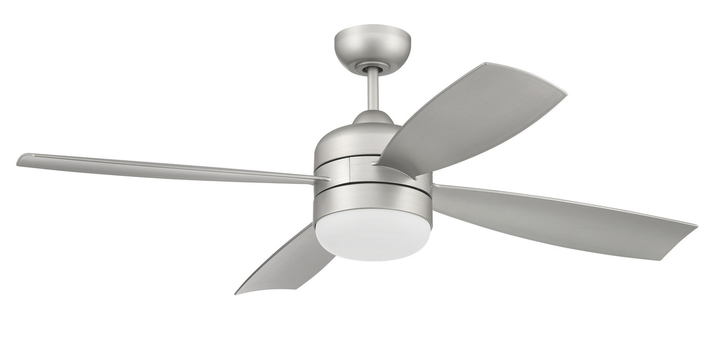 Sebastion 52" Ceiling Fan in Painted Nickel