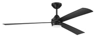Sterling 60" Ceiling Fan in Flat Black