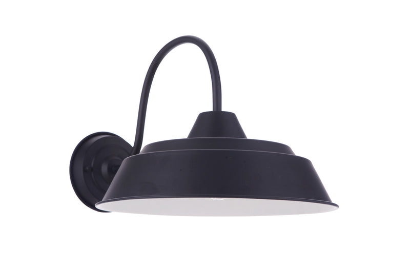 Landmark One Light Outdoor Lantern in Midnight