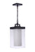 Hayner One Light Outdoor Pendant in Midnight
