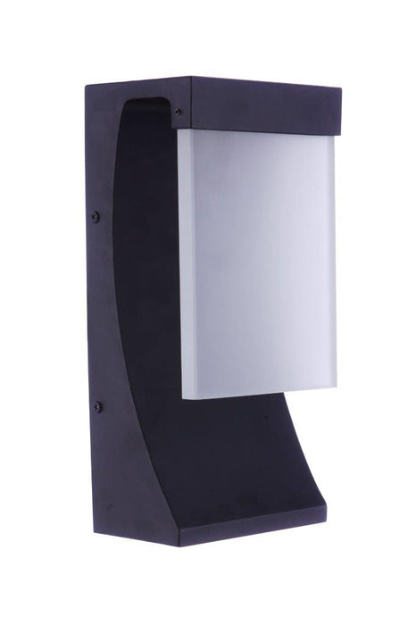 Vault LED Outdoor Wall Lantern in Midnight