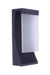 Vault LED Outdoor Wall Lantern in Midnight