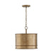 Nole One Light Pendant in Mystic Luster