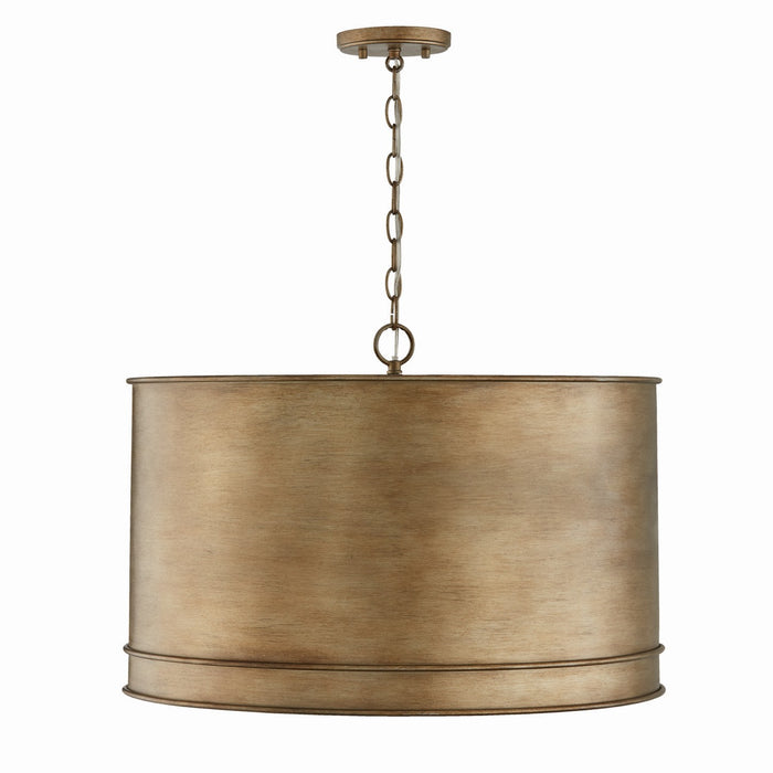 Nole Four Light Pendant in Mystic Luster