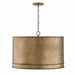 Nole Four Light Pendant in Mystic Luster