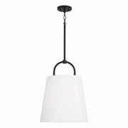 Brody One Light Pendant in Matte Black