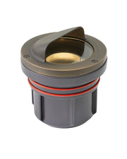 Shielded Well Light LED Well Light in Matte Bronze