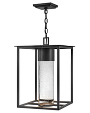 Coen LED Hanging Lantern in Black