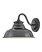 Wallace LED Wall Mount in Museum Black with Gloss Black accent