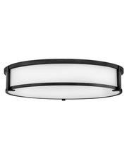 Lowell LED Flush Mount in Black