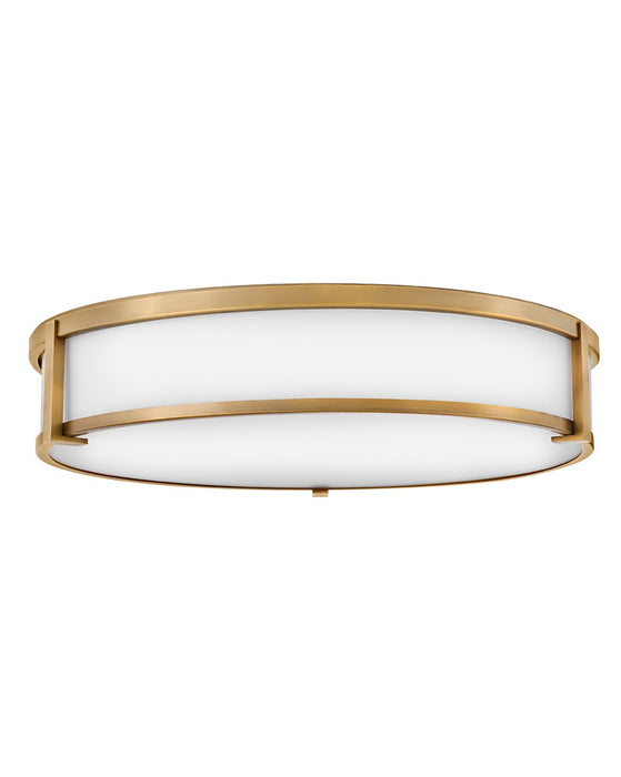 Lowell LED Flush Mount in Brushed Bronze