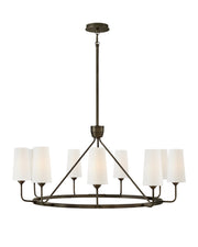 Lewis LED Pendant in Black Oxide