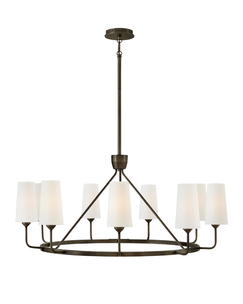 Lewis LED Pendant in Black Oxide