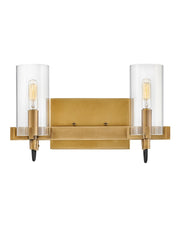 Ryden LED Vanity in Heritage Brass