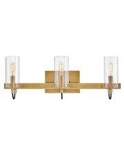 Ryden LED Vanity in Heritage Brass