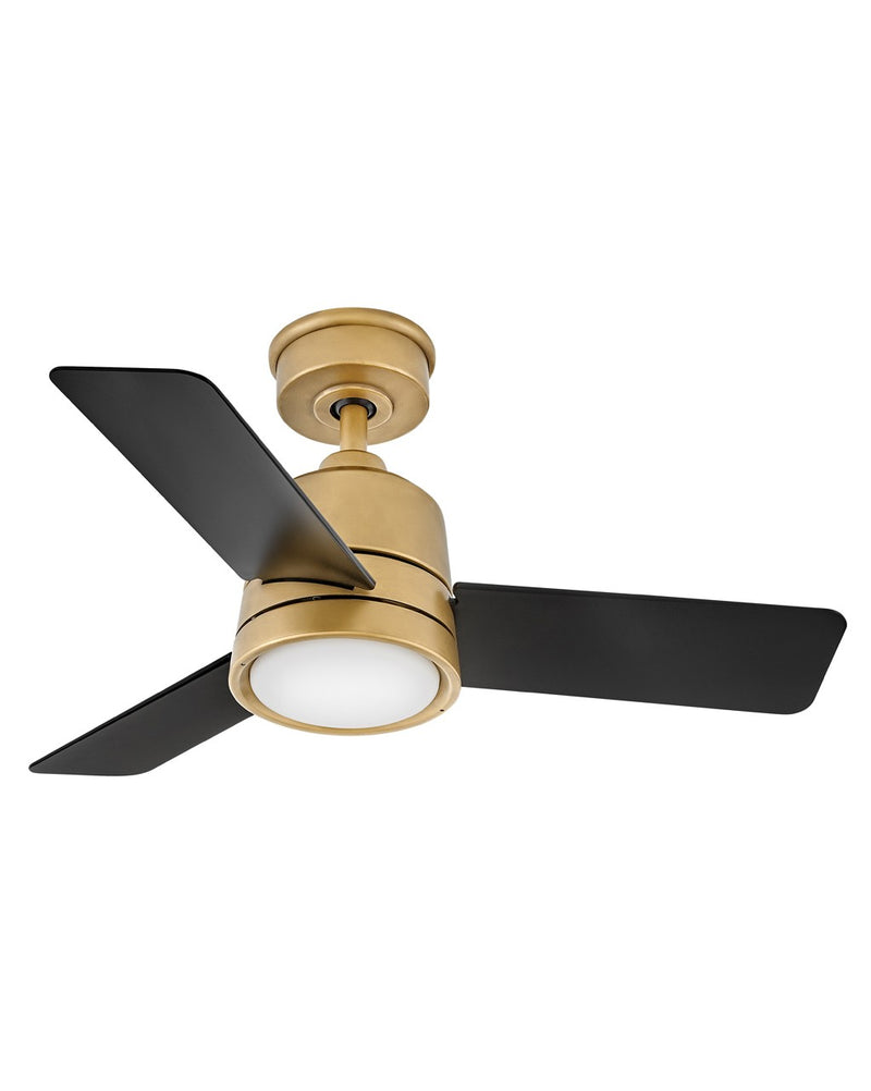 Chet 36" Ceiling Fan in Heritage Brass