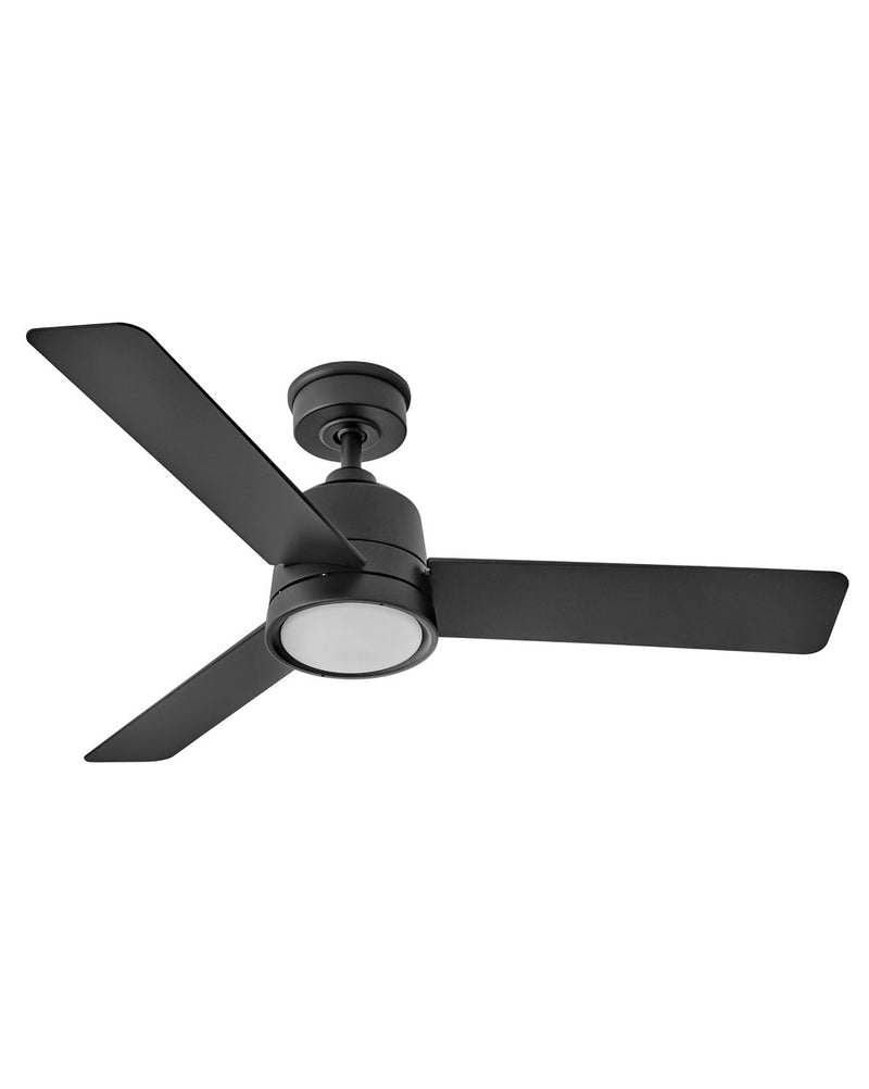 Chet 48" Ceiling Fan in Matte Black