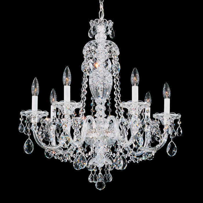 Sterling 7-Light Chandelier in Silver - Lamps Expo