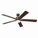 Lucian Elite XL 60``Ceiling Fan in Olde Bronze