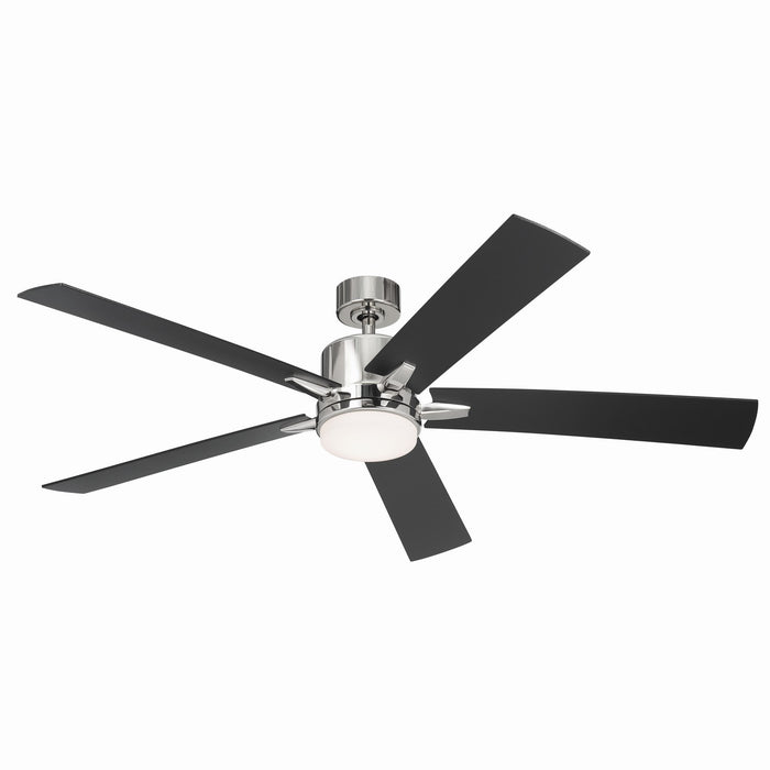 Lucian Elite XL 60``Ceiling Fan in Polished Nickel