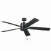 Lucian II 60``Ceiling Fan in Satin Black