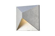 Olympos Outdoor Wall Light in Silver