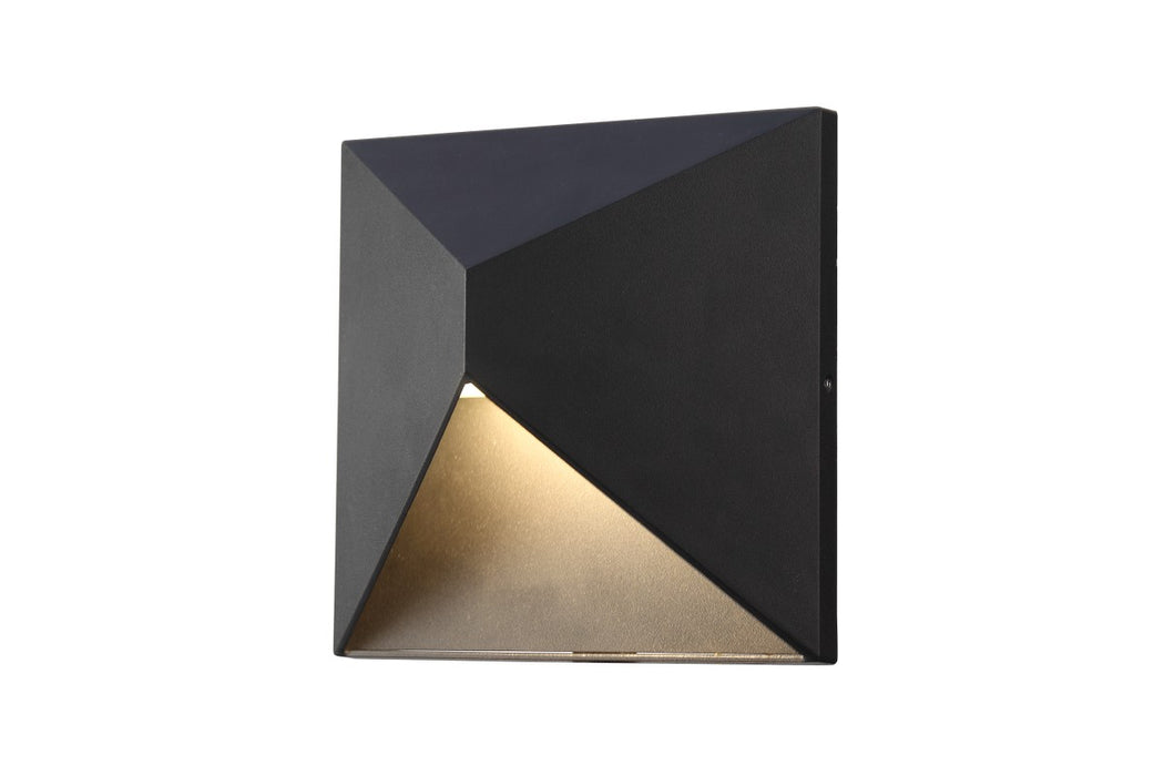 Olympos Outdoor Wall Light in Black