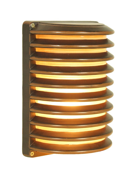 Ogun 1-Light Outdoor Wall Light in Oil Bronze