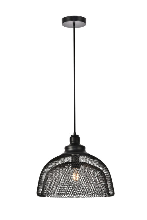 Warren 1-Light Pendant in Black