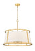 Lenyx Pendant Six Light Pendant in Rubbed Brass by Z-Lite Lighting