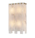 Viviana Four Light Wall Sconce in Rubbed Brass by Z-Lite Lighting