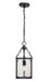 Barrington One Light Pendant in Matte Black by Z-Lite Lighting