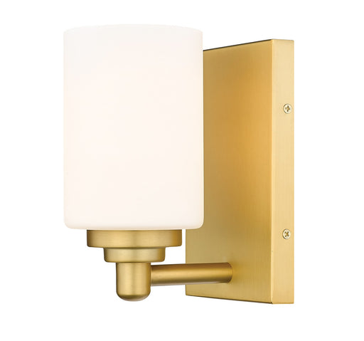 Soledad One Light Wall Sconce in Brushed Gold by Z-Lite Lighting