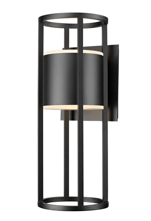 Luca LED Outdoor Wall Sconce in Black by Z-Lite Lighting