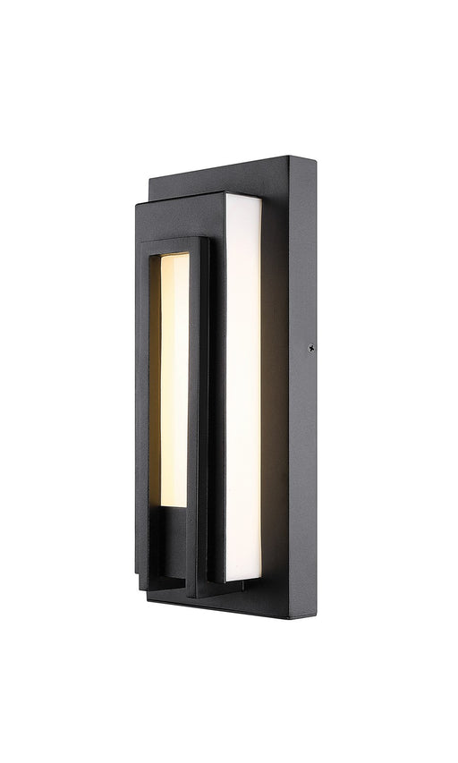 Keaton LED Outdoor Wall Sconce in Black by Z-Lite Lighting