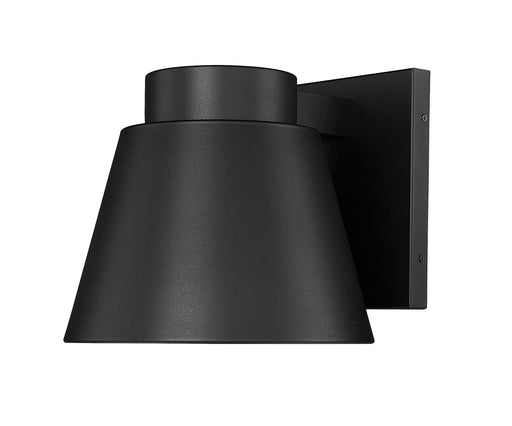 Asher LED Outdoor Wall Sconce in Black by Z-Lite Lighting