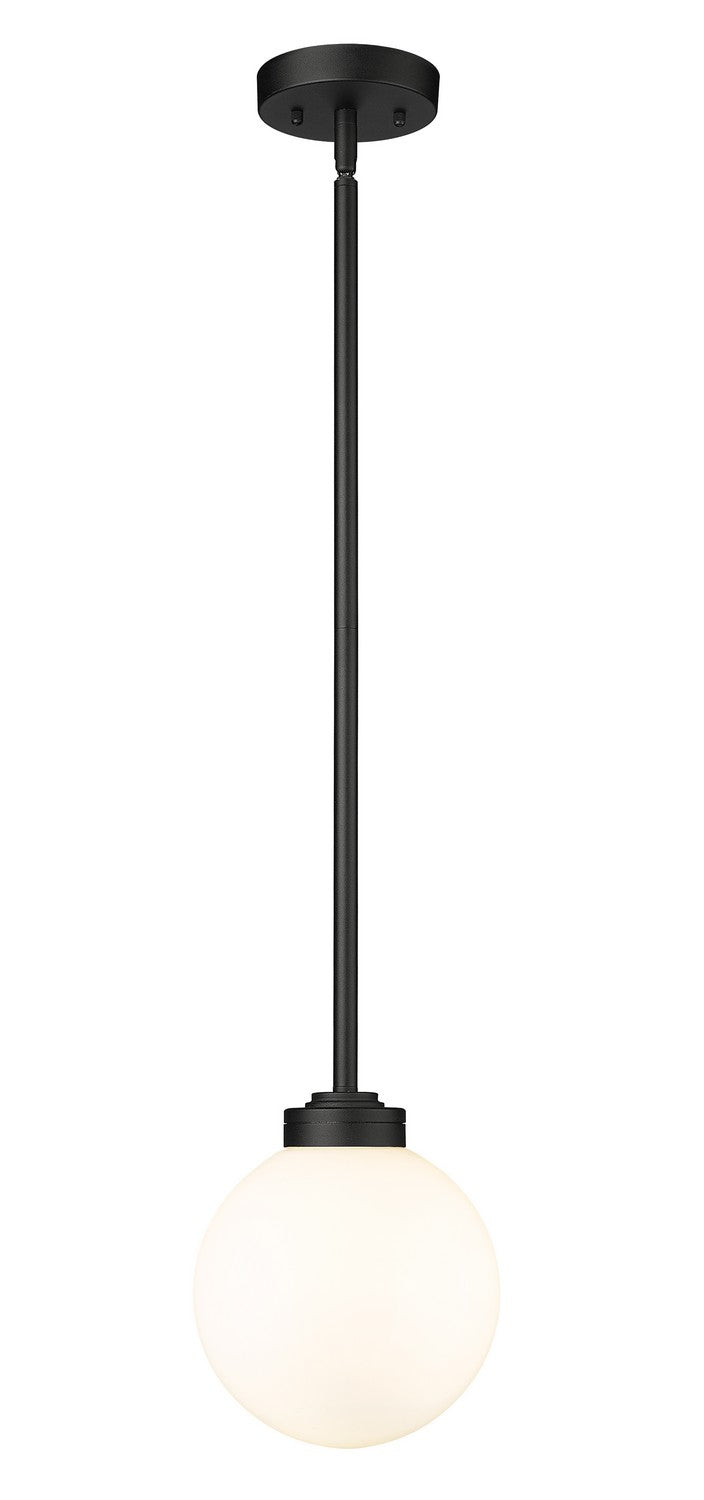 Laurent One Light Outdoor Pendant in Black by Z-Lite Lighting