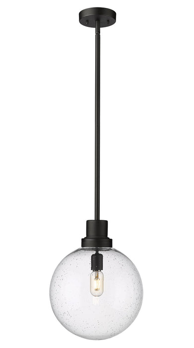 Laurent One Light Outdoor Pendant in Black by Z-Lite Lighting