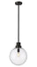 Laurent One Light Outdoor Pendant in Black by Z-Lite Lighting