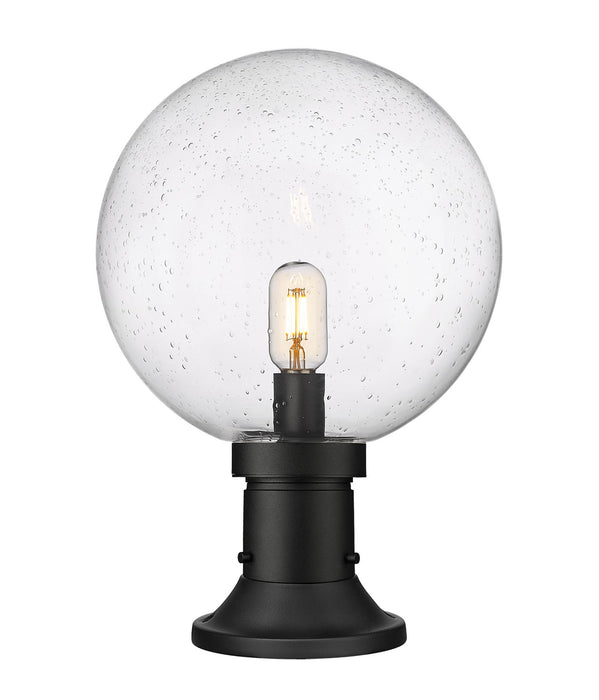 Laurent One Light Outdoor Pier Mount in Black by Z-Lite Lighting