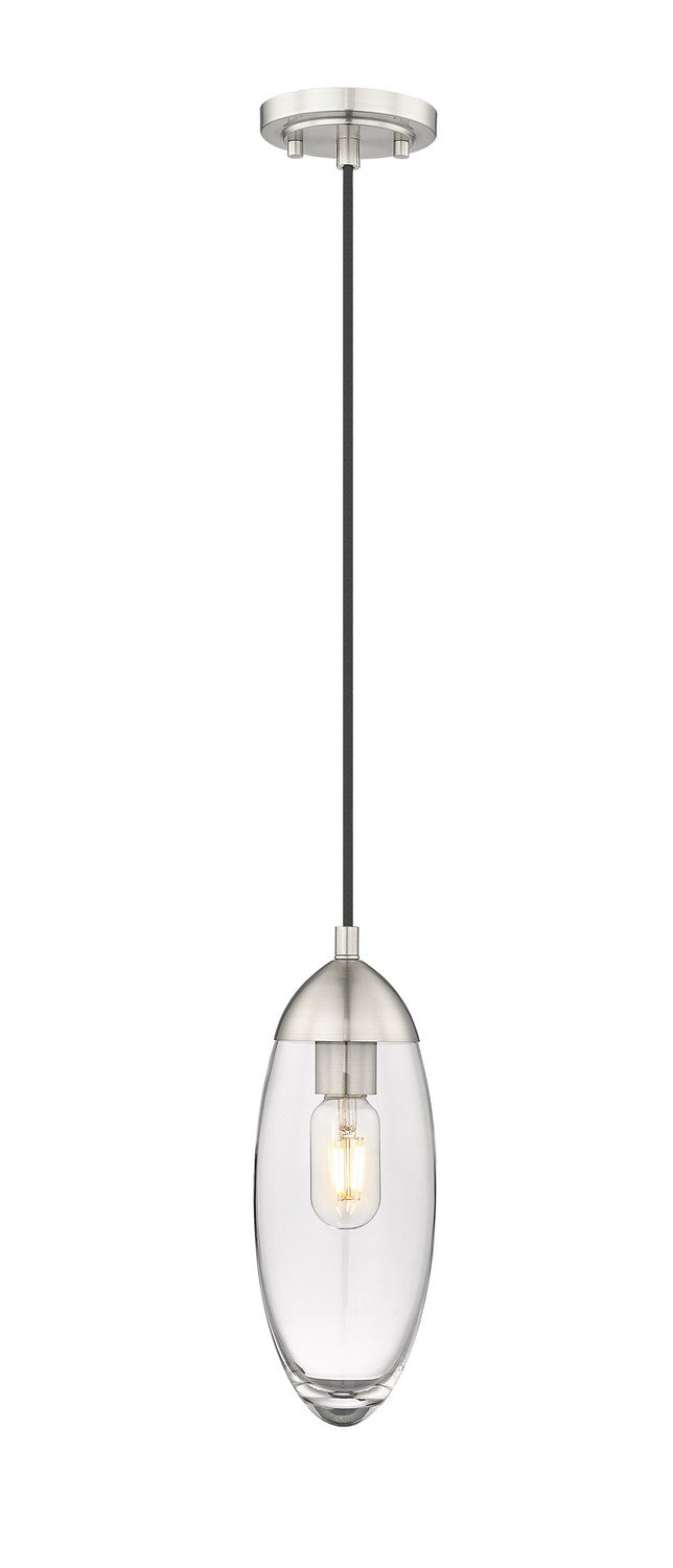 Arden One Light Pendant in Brushed Nickel by Z-Lite Lighting