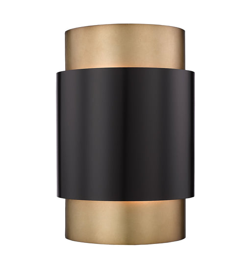 Harlech Two Light Wall Sconce in Bronze / Rubbed Brass by Z-Lite Lighting