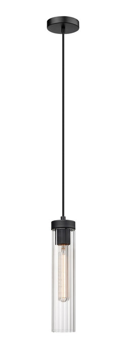 Beau One Light Pendant in Matte Black by Z-Lite Lighting