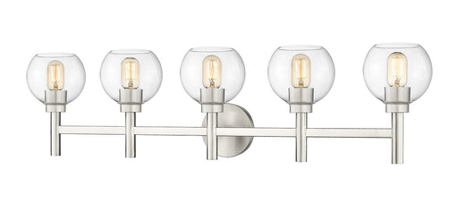 Sutton Five Light Vanity in Brushed Nickel by Z-Lite Lighting