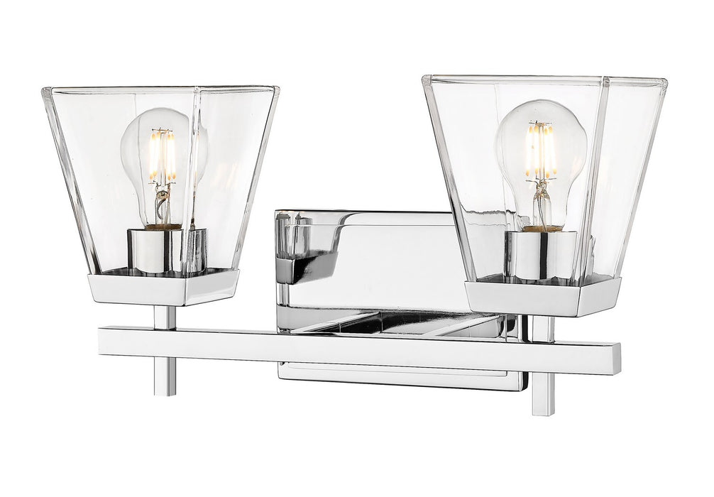 Lauren Two Light Vanity in Chrome by Z-Lite Lighting